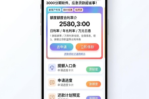 2026黑户网贷分期必看!这5个借款3000分期软件,应急贷款超省事