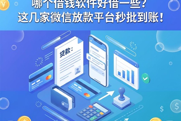 征信不好也别慌!哪个借钱软件好借一些?这几家微信放款平台秒批到账