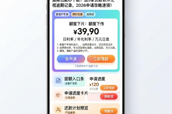 逾期也能秒下款?这5家贷款软件无视逾期记录,2026申请攻略速领!