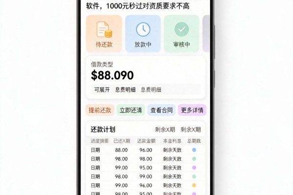 2026强烈安利！这5个小额千元快速借钱软件，1000元秒过对资质要求不高
