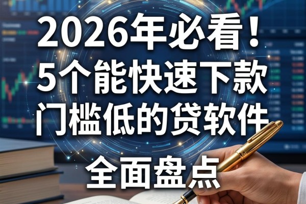 2026年必看!5个能快速下款门槛低的网贷软件全面盘点