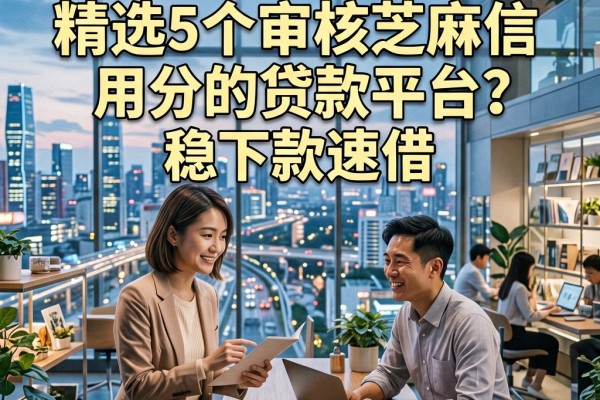 2026年手把手攻略！精选5个审核芝麻信用分的贷款平台，稳下款速借