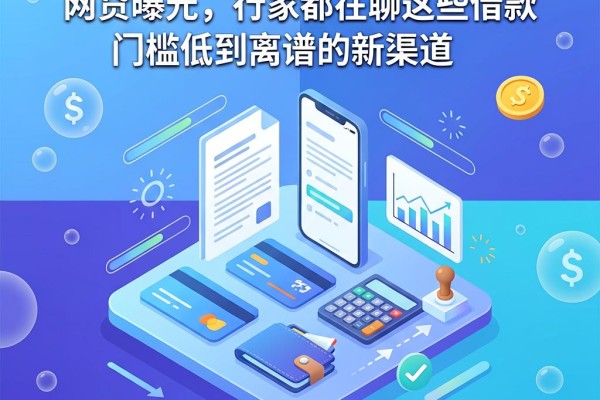 2026最新口子无视黑白户网贷曝光，行家都在聊这些借款门槛低到离谱的新渠道
