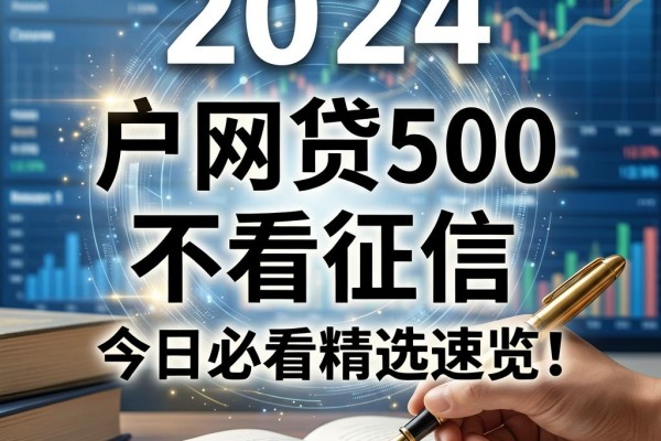 黑户网贷500不看征信，今日必看精选速览！