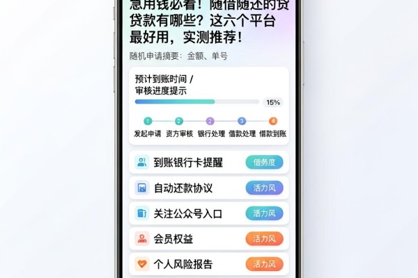 急用钱必看!随借随还的贷款有哪些?这六个平台最好用,实测推荐!