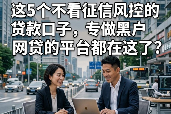 2026急用钱必看!这5个不看征信风控的贷款口子,专做黑户网贷的平台都在这了