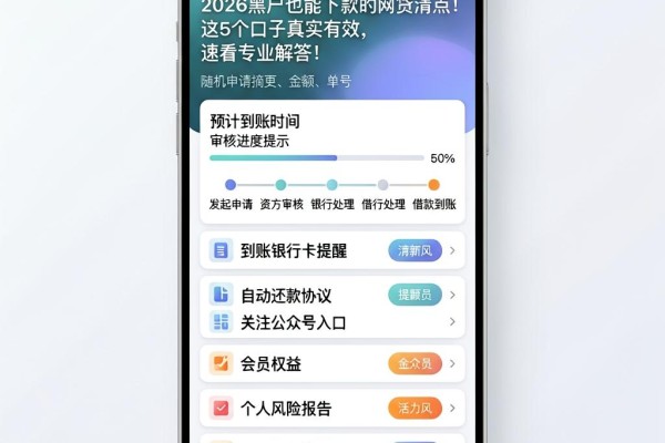 2026黑户也能下款的网贷清点!这5个口子真实有效,速看专业解答!