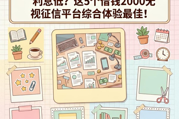 急用钱必看!什么贷款不查征信利息低?这5个借钱2000无视征信平台综合体验最佳