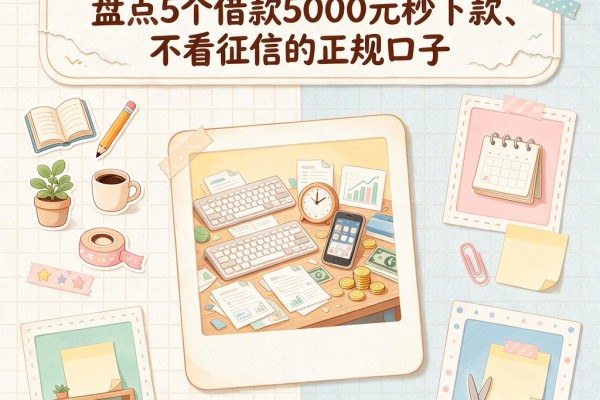 黑户手机贷款在哪里贷比较好?盘点5个借款5000元秒下款、不看征信的正规口子
