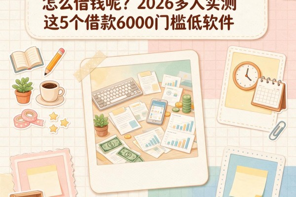 急用钱必看!手机没有放款怎么借钱呢?2026多人实测这5个借款6000门槛低软件