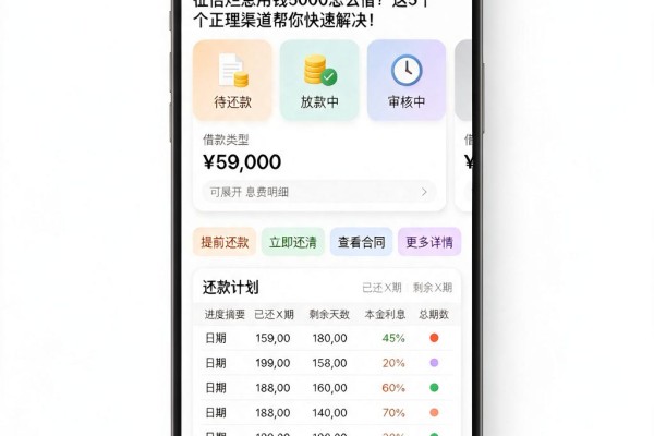 征信黑、征信不好、征信烂急用钱5000怎么借?这5个正规渠道帮你快速解决!
