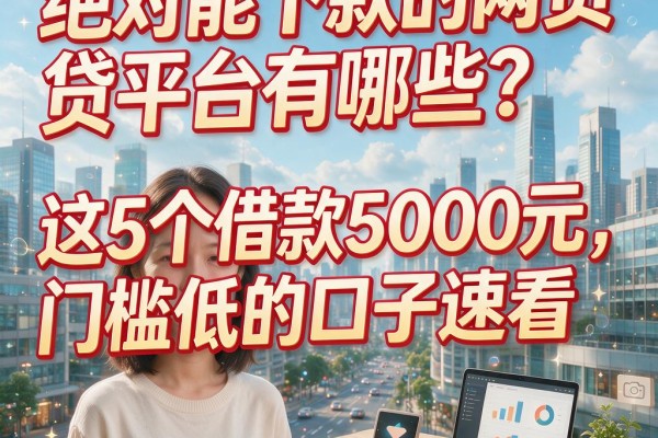 绝对能下款的网贷平台有哪些?这5个借款5000元门槛低的口子速看