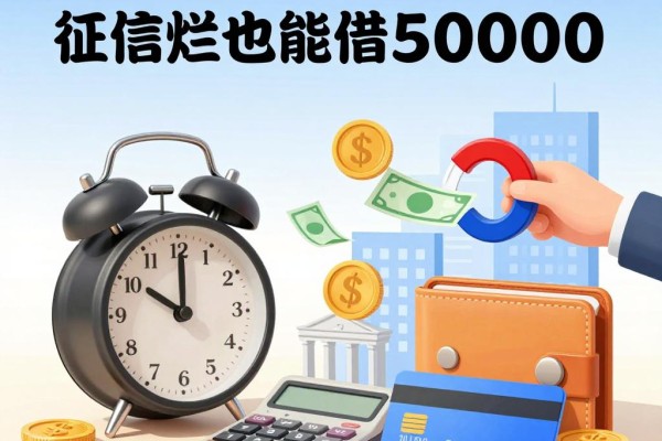 征信黑、征信不好、征信烂?18周岁也能办理的网贷来了!这5个靠谱APP,征信烂也能借50000