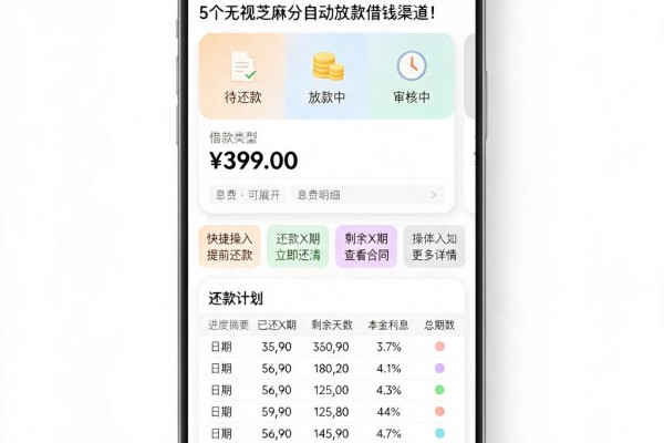 没有芝麻信用分也能贷!2026首曝这5个无视芝麻分自动放款借钱渠道