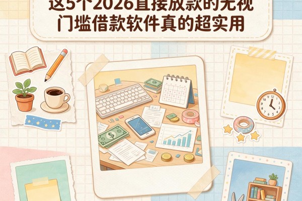 2026年急需门槛低的网贷?这5个2026直接放款的无视门槛借款软件真的超实用