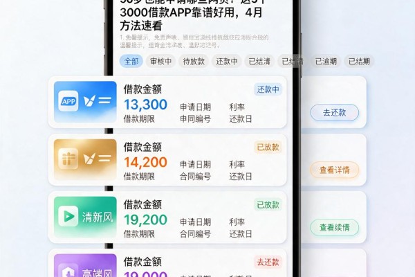 56岁也能申请哪些网贷？这5个3000借款APP靠谱好用，4月方法速看