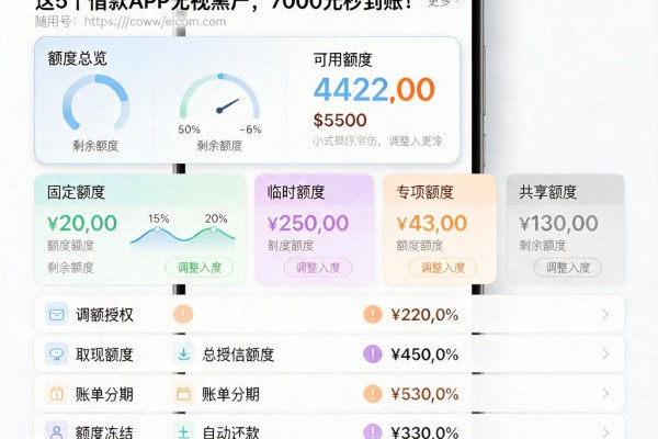 2026黑户也能下的小贷大盘点!这5个借款APP无视黑户,7000元秒到账