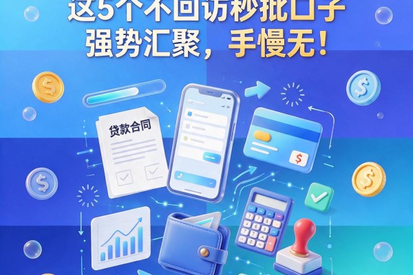 2026年必撸!这5个不回访秒批口子强势汇聚,手慢无!