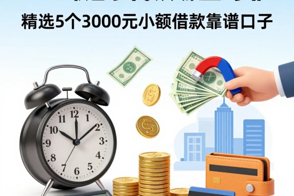 2026微信小额贷款哪里可靠?精选5个3000元小额借款靠谱口子,口碑爆棚!