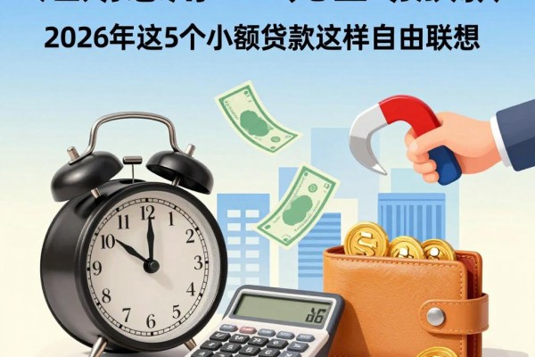 短期急用500元自动放款！2026年这5个小额贷款网贷平台原来是这样