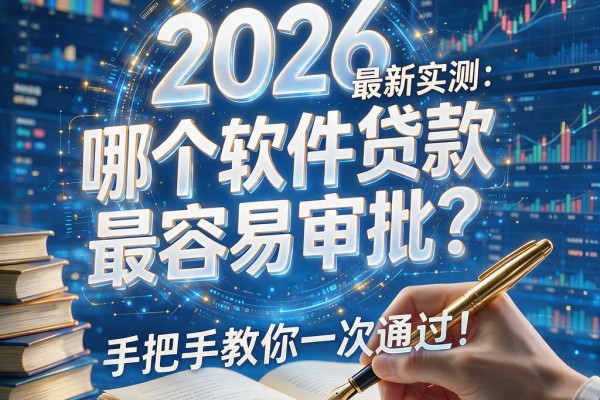 2026最新实测：哪个软件贷款最容易审批？手把手教你一次通过！