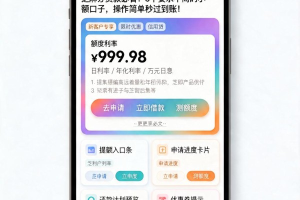芝麻分贷款必看!5个要求不高的小额口子,操作简单秒过到账