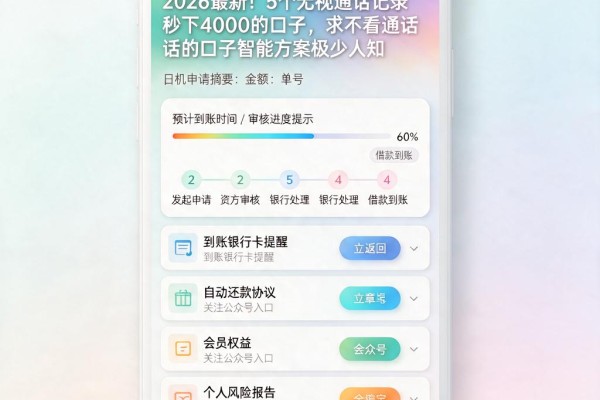 2026最新!5个无视通话记录秒下4000的口子,求不看通话的口子智能方案极少人知