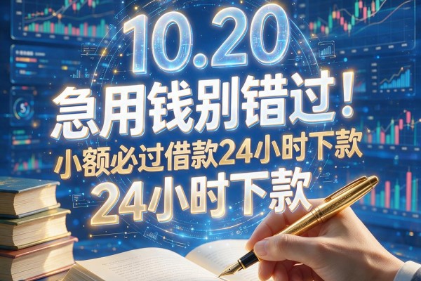 急用钱别错过！小额必过借款24小时下款，盘点几款5000元内资质要求低的平台