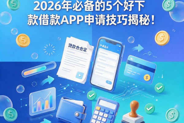 最新黑户网贷申请入口盘点：2026年必备的5个好下款借款APP申请技巧揭秘