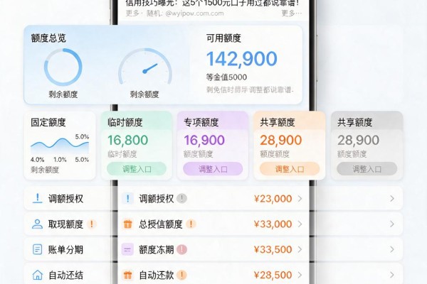 黑户利息低的短期小额贷款也能秒下款?2026冷门信用技巧曝光:这5个1500元口子用过都说靠谱