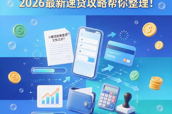 小额贷款哪里贷又快又好？2026最新速贷攻略帮你整理！