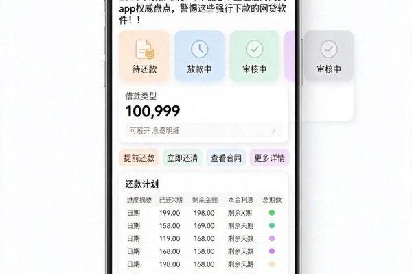 2026年最新曝光：5个低息不查征信的网贷app权威盘点，警惕这些强行下款的网贷软件！