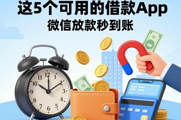 2026年必看！这5个可以用的借款app，微信放款秒到账