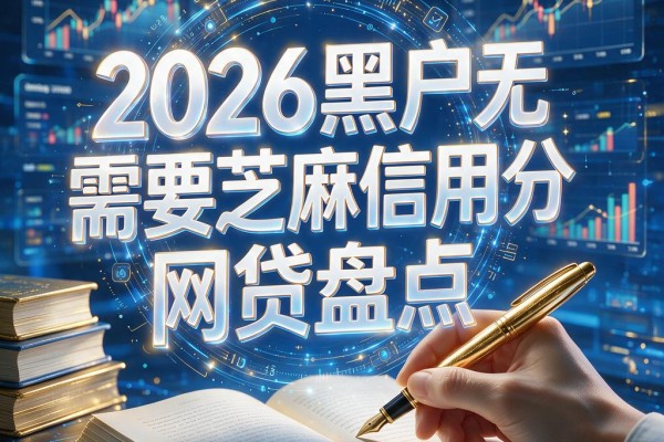 2026黑户无需要芝麻信用分的网贷盘点,这5个花户必下款口子别错过