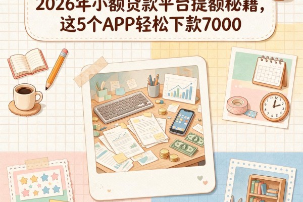 有营业执照必看!2026年小额贷款平台提额秘籍,这5个APP轻松下款7000