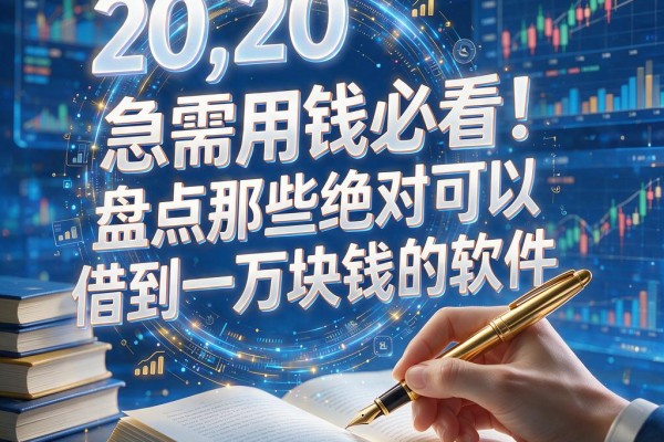 急需用钱必看!盘点那些绝对可以借到一万块钱的软件,顺便整理能借5000元的靠谱平台