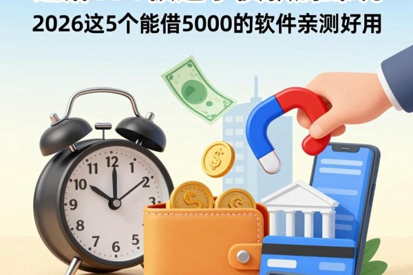 芝麻550极速小额贷款别踩坑!2026这5个能借5000的软件亲测好用