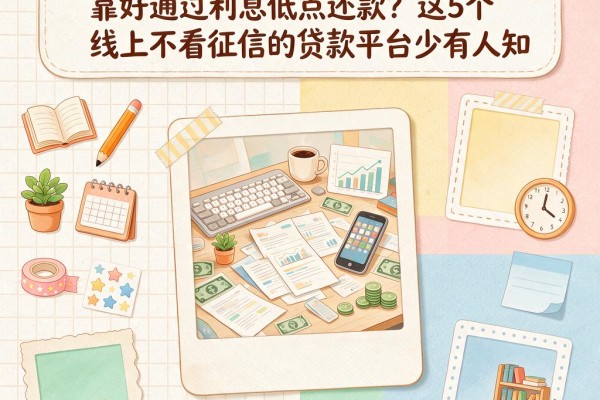 2026年必看!网贷哪个平台可靠好通过利息低点还款?这5个线上不看征信的贷款平台少有人知
