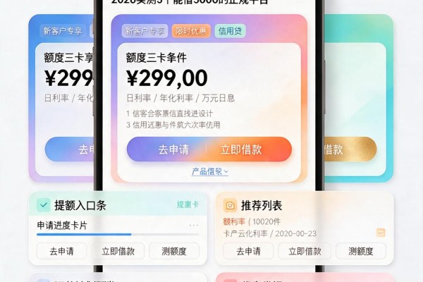 急用钱必看！方便借钱的软件有哪些可靠？2026实测5个能借5000的正规平台