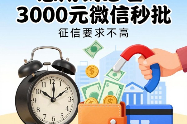 急用钱必看!百分百下款的网贷app就用七天,3000元微信秒批对征信要求不高