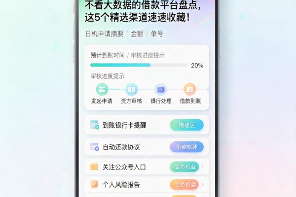 不看大数据的借款平台盘点，这5个精选渠道速速收藏！