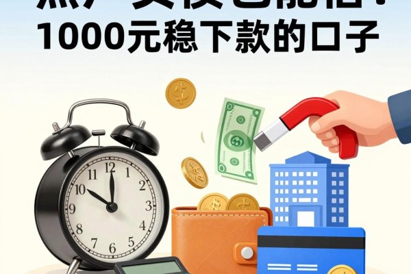黑户负债也能借!这5个不查负债、1000元稳下款的口子,临时周转适配