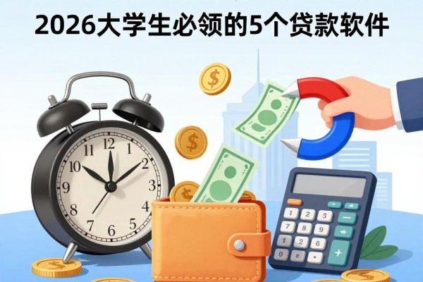 征信有逾期也能借!2026大学生必领的5个贷款软件,6000元口子速领