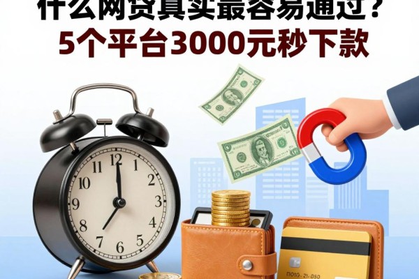 急用钱必看!什么网贷真实最容易通过?这5个平台3000元秒下款!