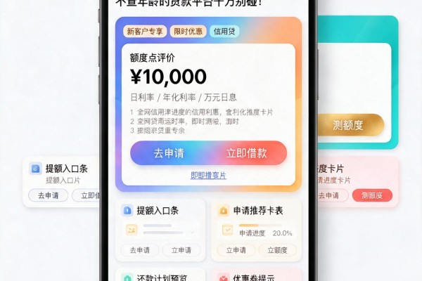 5个最新黑心网贷口子大盘点，这些不查年龄的贷款平台千万别碰！