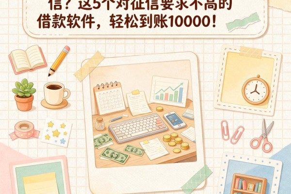 2026速看！哪些网贷正规不看征信？这5个对征信要求不高的借款软件，轻松到账10000！