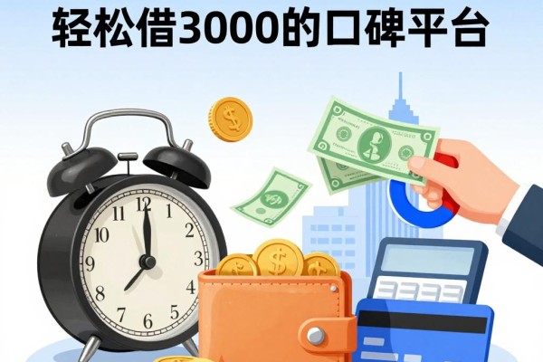 急用钱网贷app推荐！2026年这5个无视征信、轻松借3000的口碑平台速览