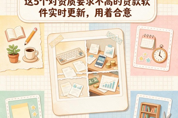 急需3000元快速借款?这5个对资质要求不高的贷款软件实时更新,用着合意