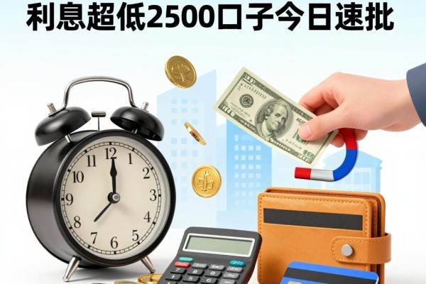 黑户现在贷款哪个平台最好贷?利息超低2500口子今日速批!
