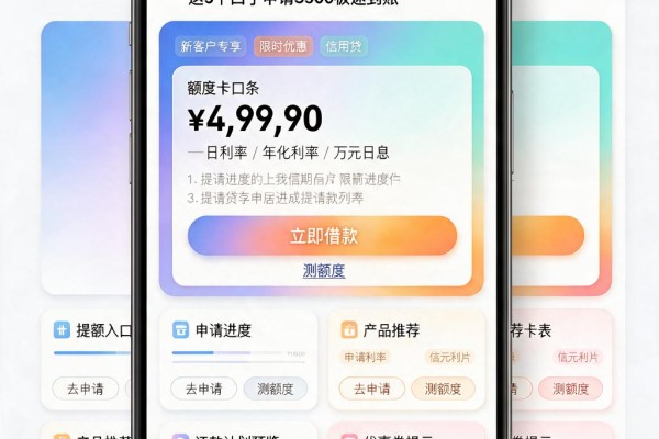 小额贷款软件最容易通过的平台盘点，这5个口子申请3500极速到账